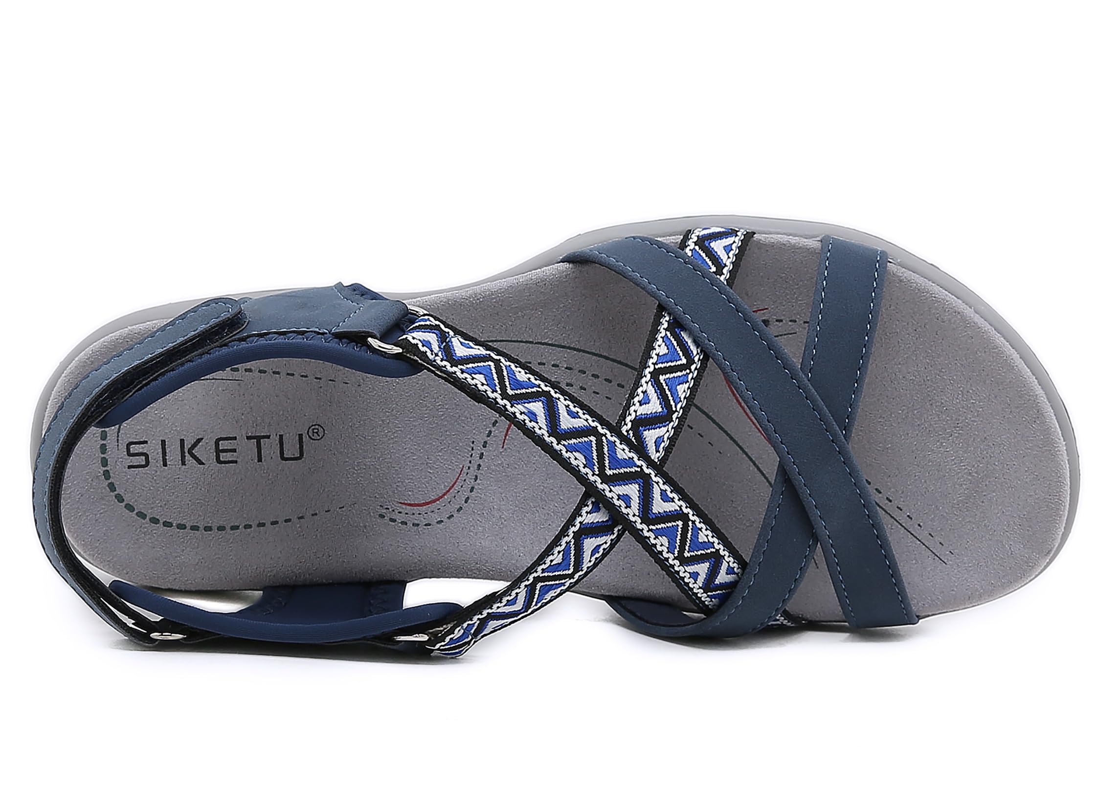Meik Mangni Sandales Sport Femme Sandale de Randonnée d'été Sandales de Marche