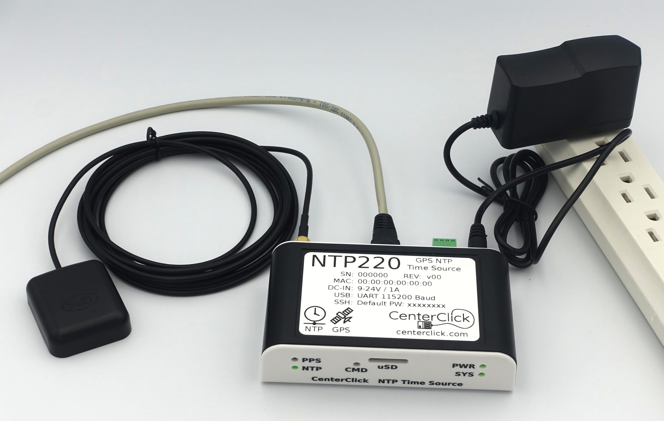 NTP サーバー Amazon.com: CenterClick NTP2xx Series GPS Based NTP Server