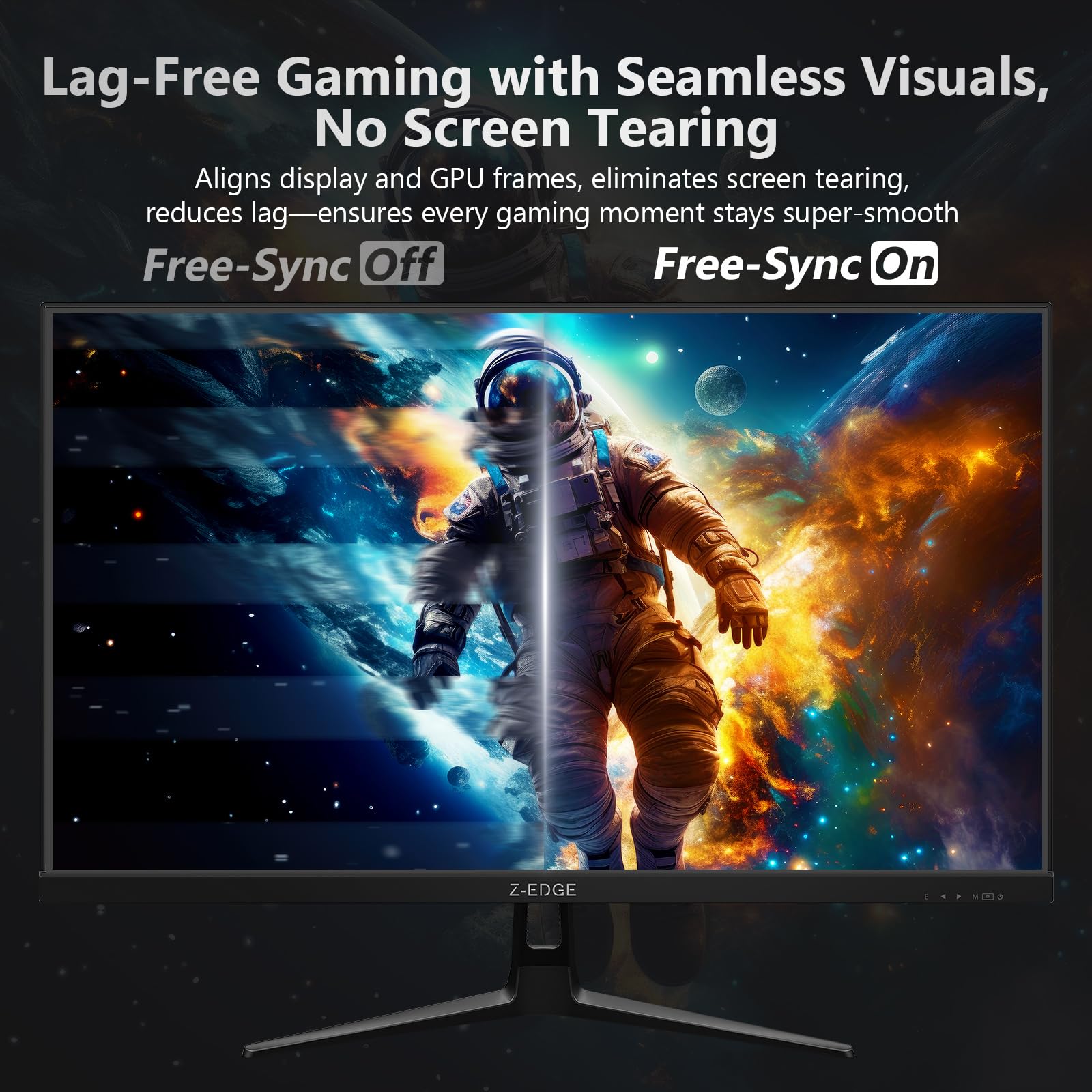 nami27★ Amazon.com: Z-Edge 27 inch Curved Gaming Monitor, FHD 1080P