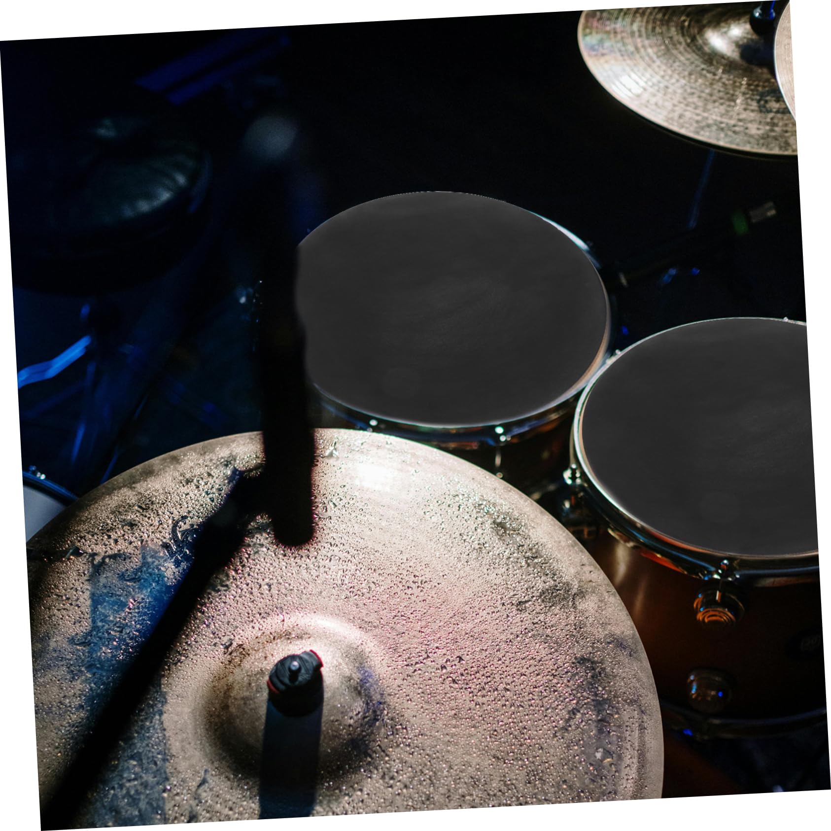 TOYANDONA Muto Drum Pad Tamburo Smorzamento Cuscino Tamburo Smorzamento Pastiglie Mute Tamburo Pratica Pad Kit Tamburo Cuscino Muto Tamburo Forniture Silicone Tamburo Smorzamento Pad