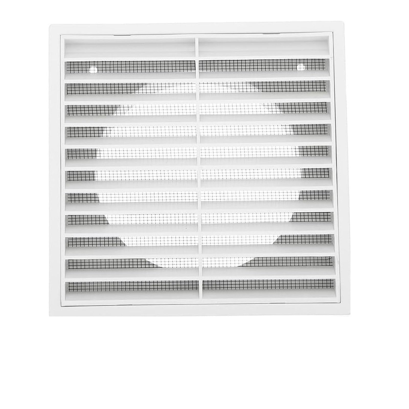 Msioytog 5 Inches Air Outlet Vent Square Dryer Vents Cover With Screen Meshes Louver Grille Cover Wall Air Ventilation Covers Ventilation