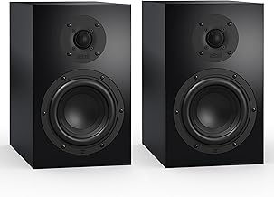 Nubert nuBoxx B-40 | Schwarze Kompaktlautsprecher | 2 Stück Passivboxen | Für Moderne Wohnzimmer | Zur Verwendung im Regal | Boxen bis 41 Hz (-3dB) | Idealer Lowboardlautsprecher