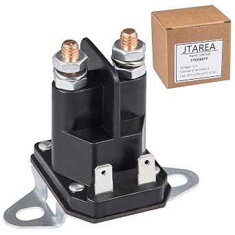 1755382YP Starter Solenoid 12V Lawn Mower Tractor Solenoids Replacement Parts for 35510 Countax 44814800 Husqvarna 5321384-06 5321461-54 Snapper 1-8604 Toro 47-1910 740207