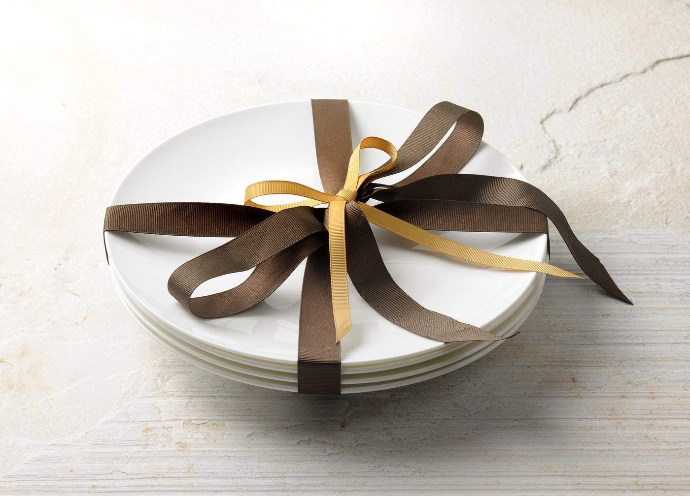 Royal Worcester - Serendipity Coupe Dinner Plates Set of 4, 10.5", White, 27cm/ 10.5" - Image 3