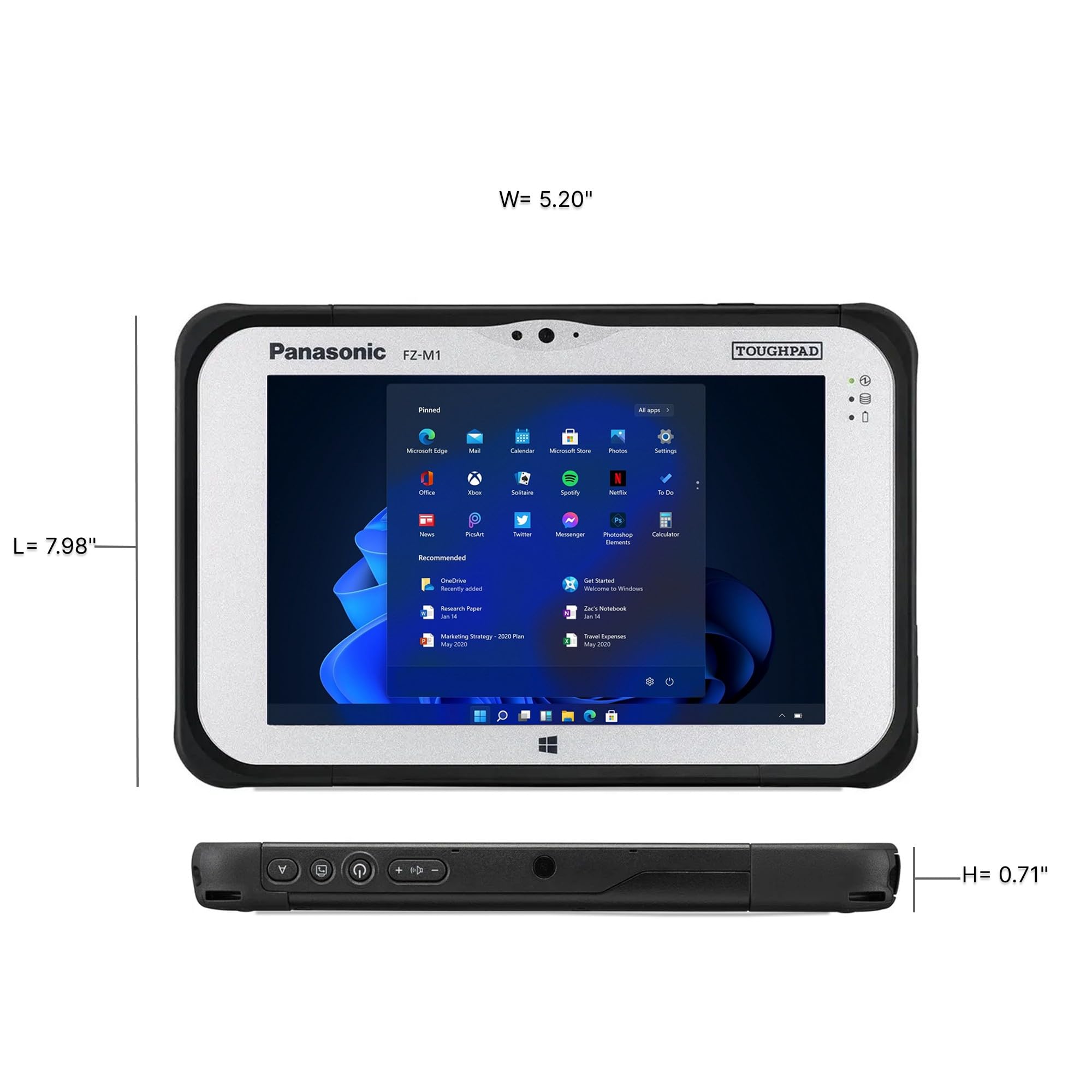 Panasonic Toughpad FZ-M1 Windowsタブレット本体 法人モデル「タフパッド」FZ-M1/FZ-G1発売 | 企業・法人向け