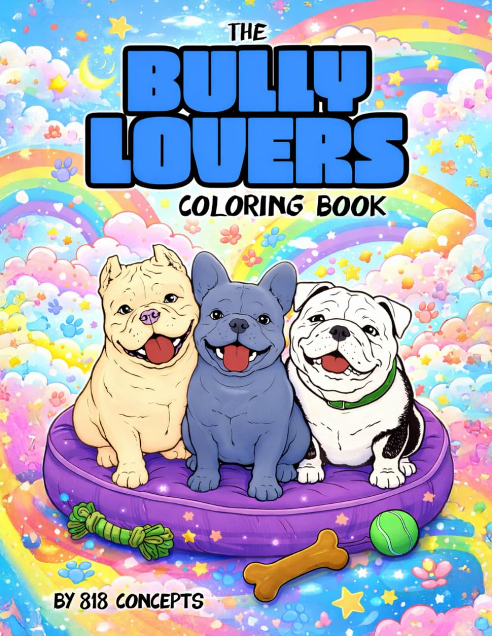 The Bully Lovers Coloring Book: A Coloring book for true Bully lovers of all ages