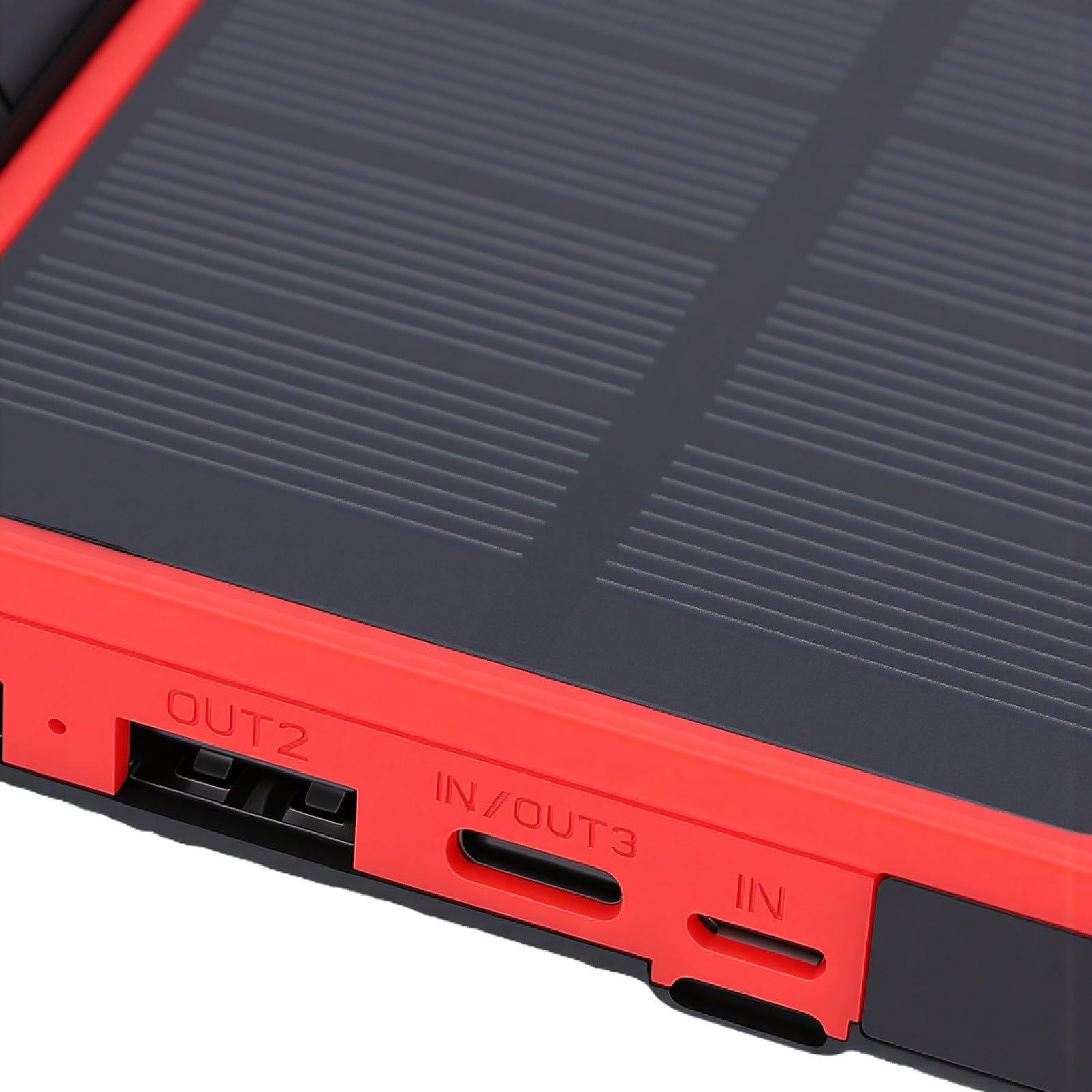 XUMIUZIY Power Bank Solare da 10000 MAh con Pannelli Pieghevoli |Caricatore UPS USB C per Emergenza in Campeggio