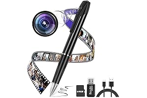 64GB Mini Camera Pen: Ultimate Covert Surveillance Solution