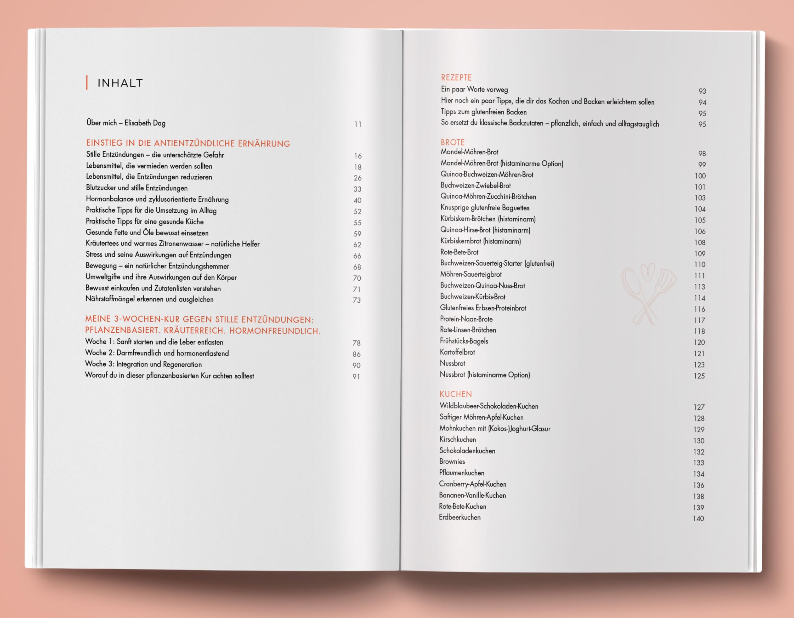 Heilen & Genießen: Natürlich Hormonbalance fördern mit antientzündlicher Ernährung. Vegan, proteinreich, ballaststoffreich, nährstoffreich und glutenfrei Kochen & Backen. Mit 3-Wochen-Intensivkur