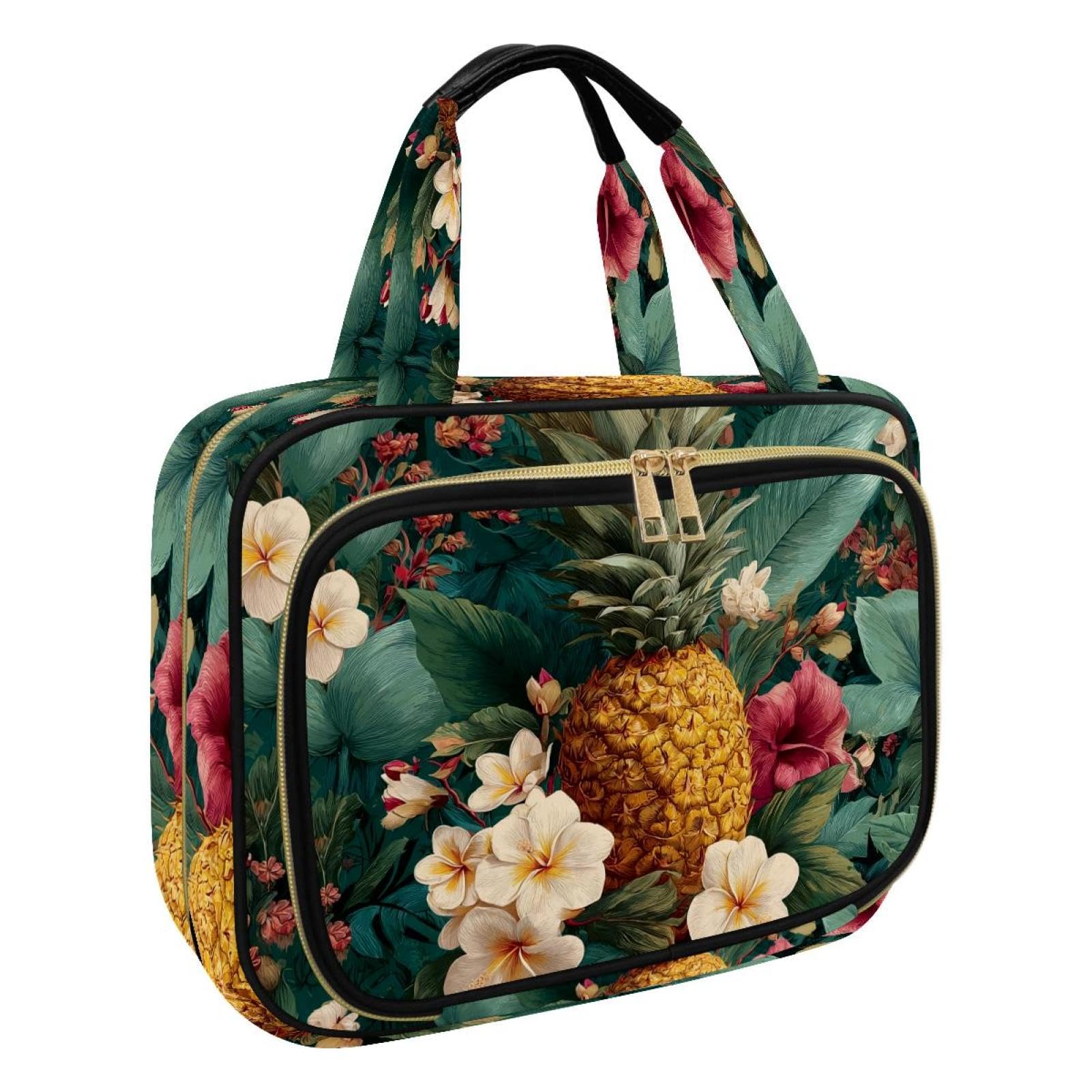 Kulturbeutel zum Aufhängen, niedlicher Corgis Reise-Make-up-Tasche, Organizer, Kosmetiktasche, Make-up-Kulturbeutel für Reiseutensilien, Zubehör, Mehrfarbig 17, M, Kulturbeutel