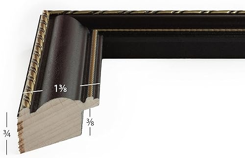 Miniatura 8 de Craig Frames Victoria, portarretratos de bronce adornado de 8 x 10 pulgadas para mostrar una foto de 5 x 7 pulgadas