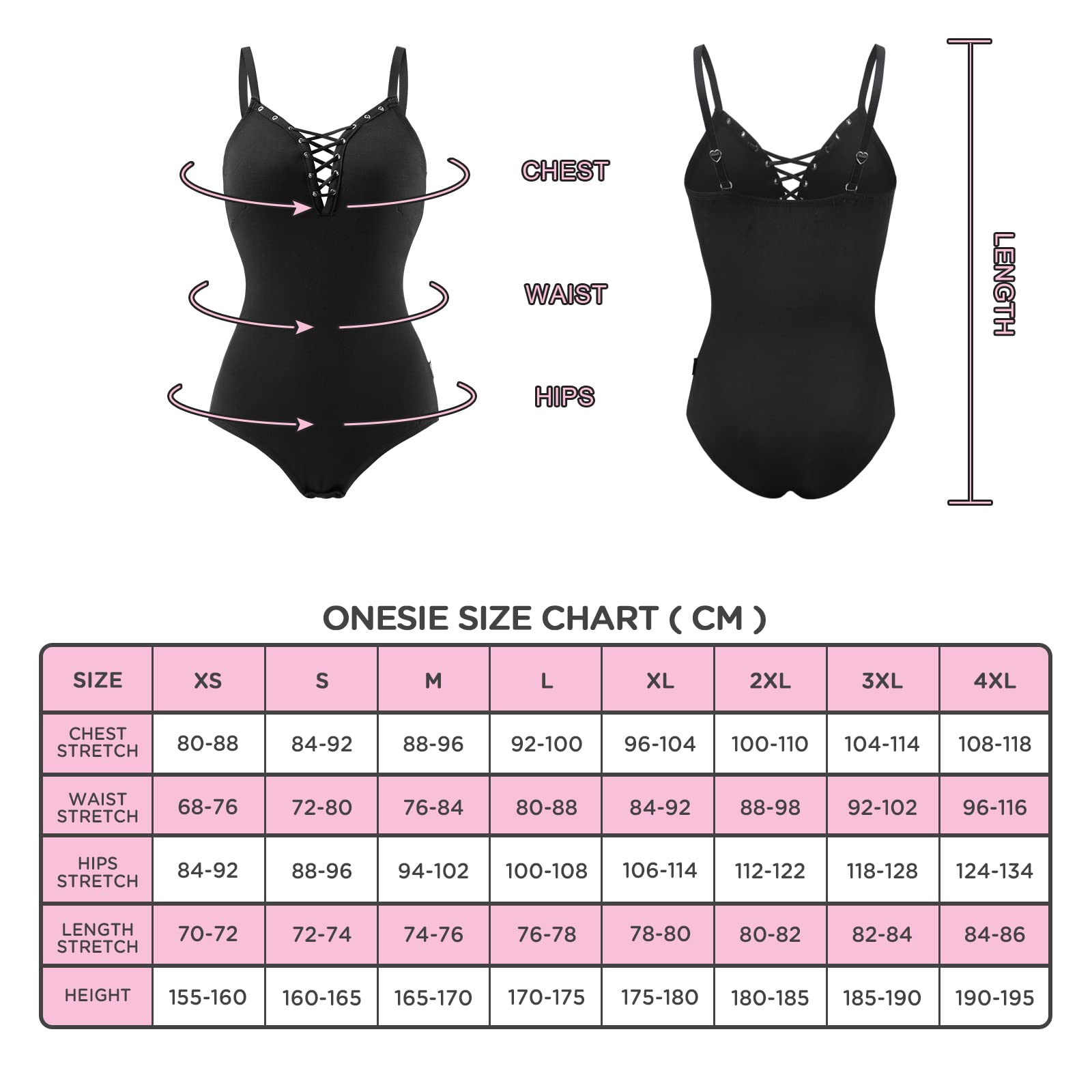 LittleForBig Bawełniany śpioszki Onesie Piżama Bodysuit-Tied Onesie
