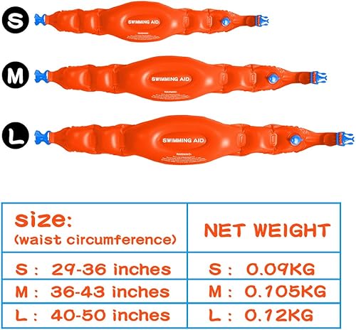 Miniatura 3 de Equipo de entrenamiento de natación para adultos - Cinturón de natación para piscina o entrenamiento