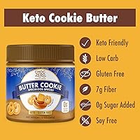 Vista 3 de ChocZero 's Keto - Mantequilla para galletas sin azúcar añadida, especuloos bajos en carbohidratos, galletas, Keto Friendly, alternativa a