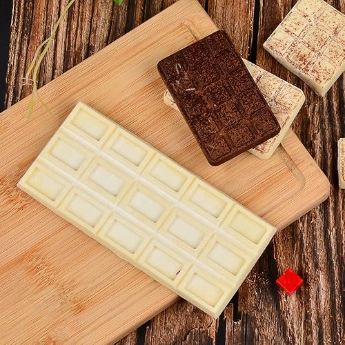 Miniatura 4 de Moldes de chocolate - Moldes de silicona para barra de chocolate, molde de caramelo para barra de energía