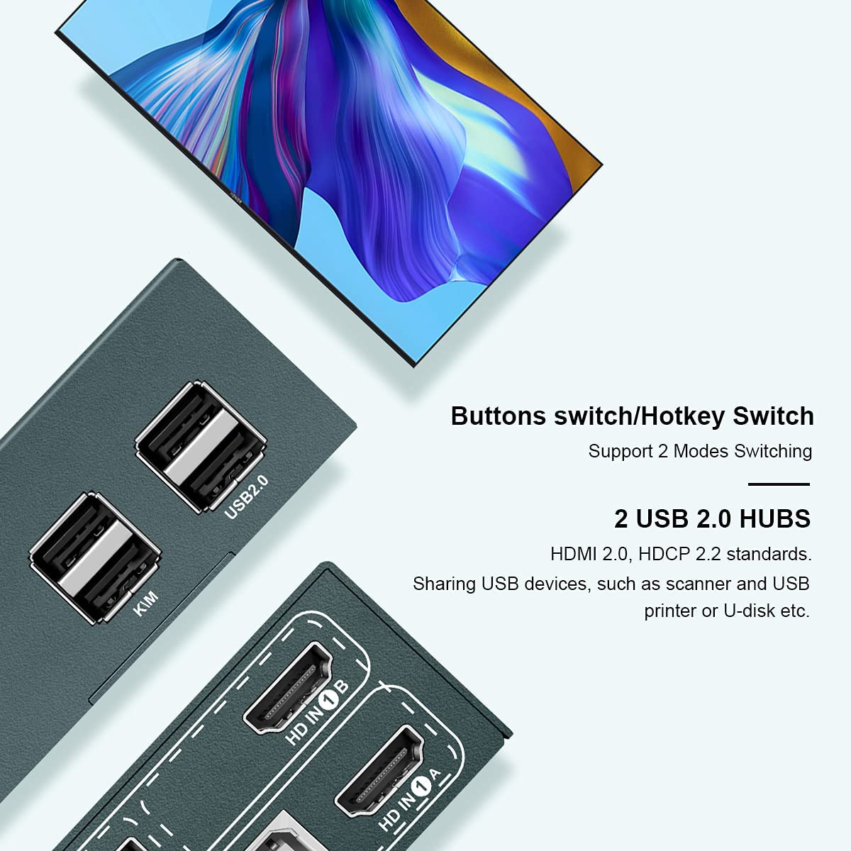 KVMスイッチ HDMI 4入力2出力 greathtek Amazon.co.jp: GREATHTEK KVMスイッチ HDMI デュアルモニター 拡張