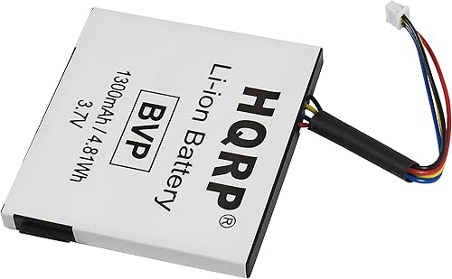 Miniatura 2 de HQRP Batería compatible con Texas Instruments TI-Nspire CX, calculadora gráfica TI-Nspire CX CAS, N3/GC/1L1/B 1815 F071D 3.7L1060SP 3.7L1230SP