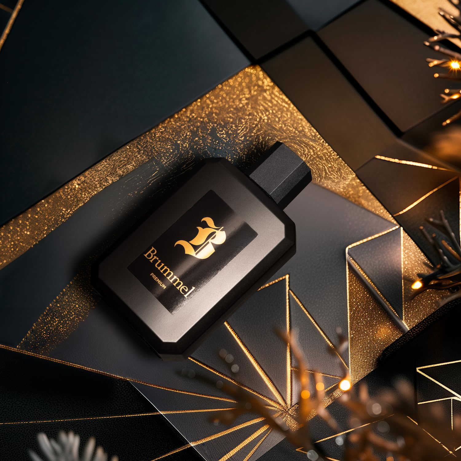 BRUMMEL - Premium 125 ml, Eau de Toilette Masculina, Agua de Colonia Hombre, Perfume Elegante y Sofisticado, Aroma Amaderado, Fragancia Fresca de Larga Duración
