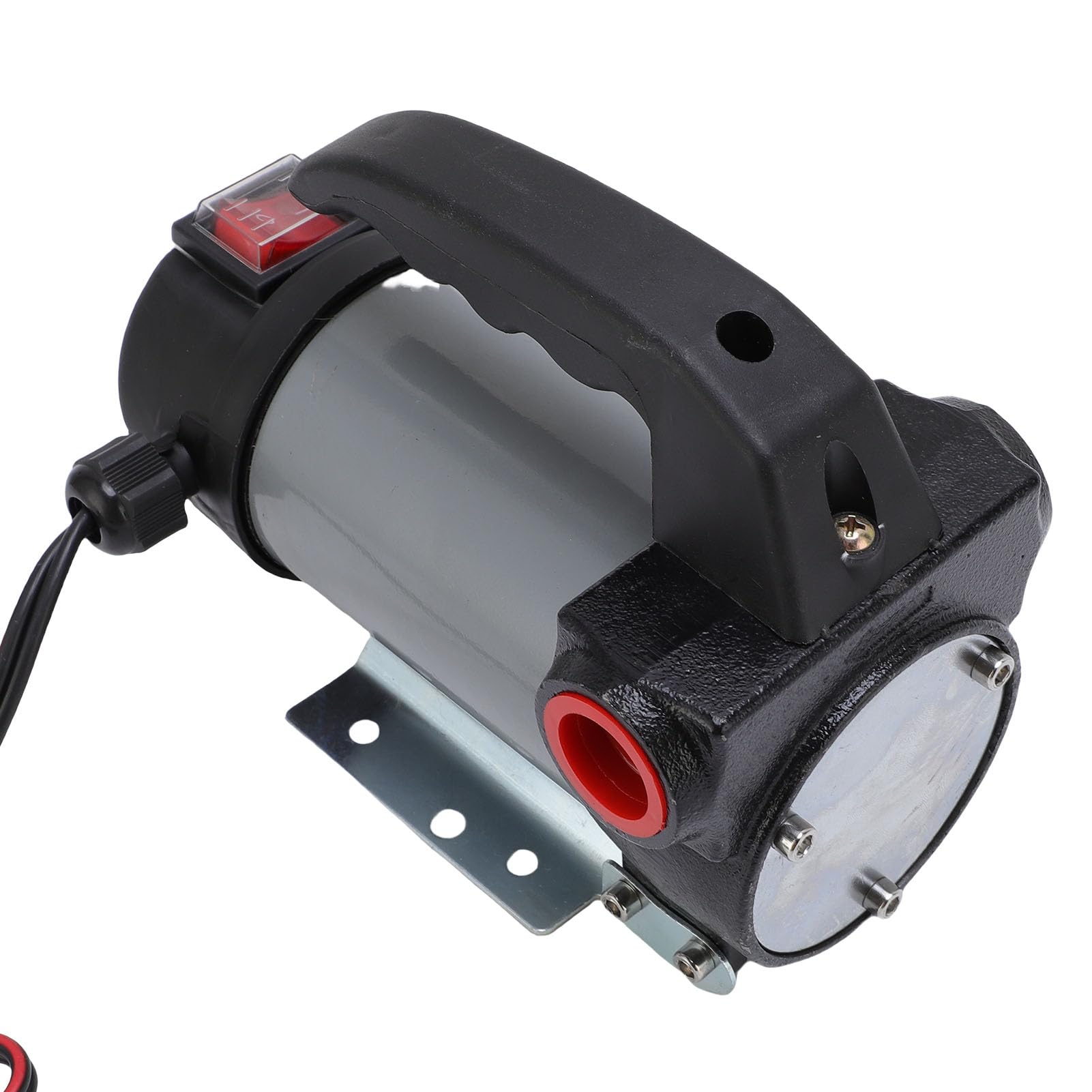 Generic Elektryczna Pompa do Przetaczania Paliwa o Mocy 120 W Zestaw Samozasysającej Pompy Gazowej 40 L/min z Silnikiem Miedzianym do Stacji Benzynowych Ciężarówki i Sprzęt Rolniczy Pompa