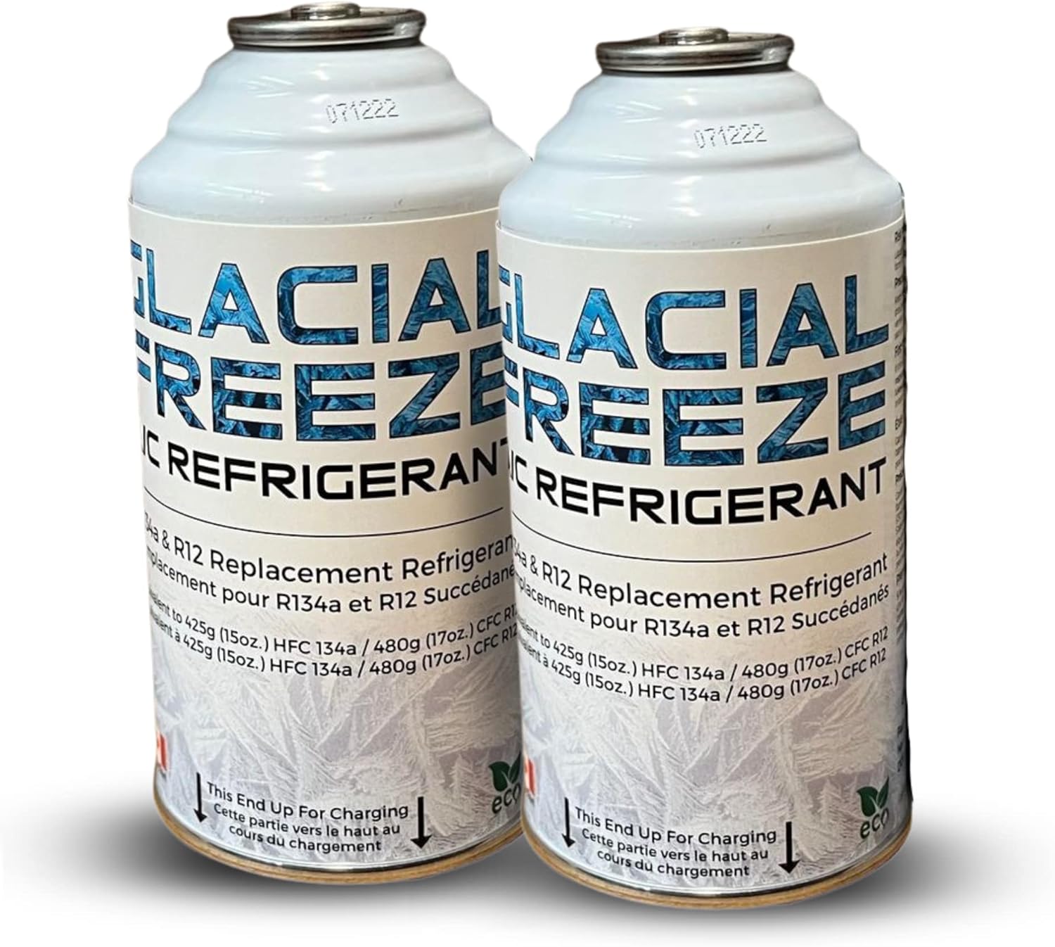 Tectonic Glacial Freeze R290 Replacement r134a Refrigerant Cans R290
