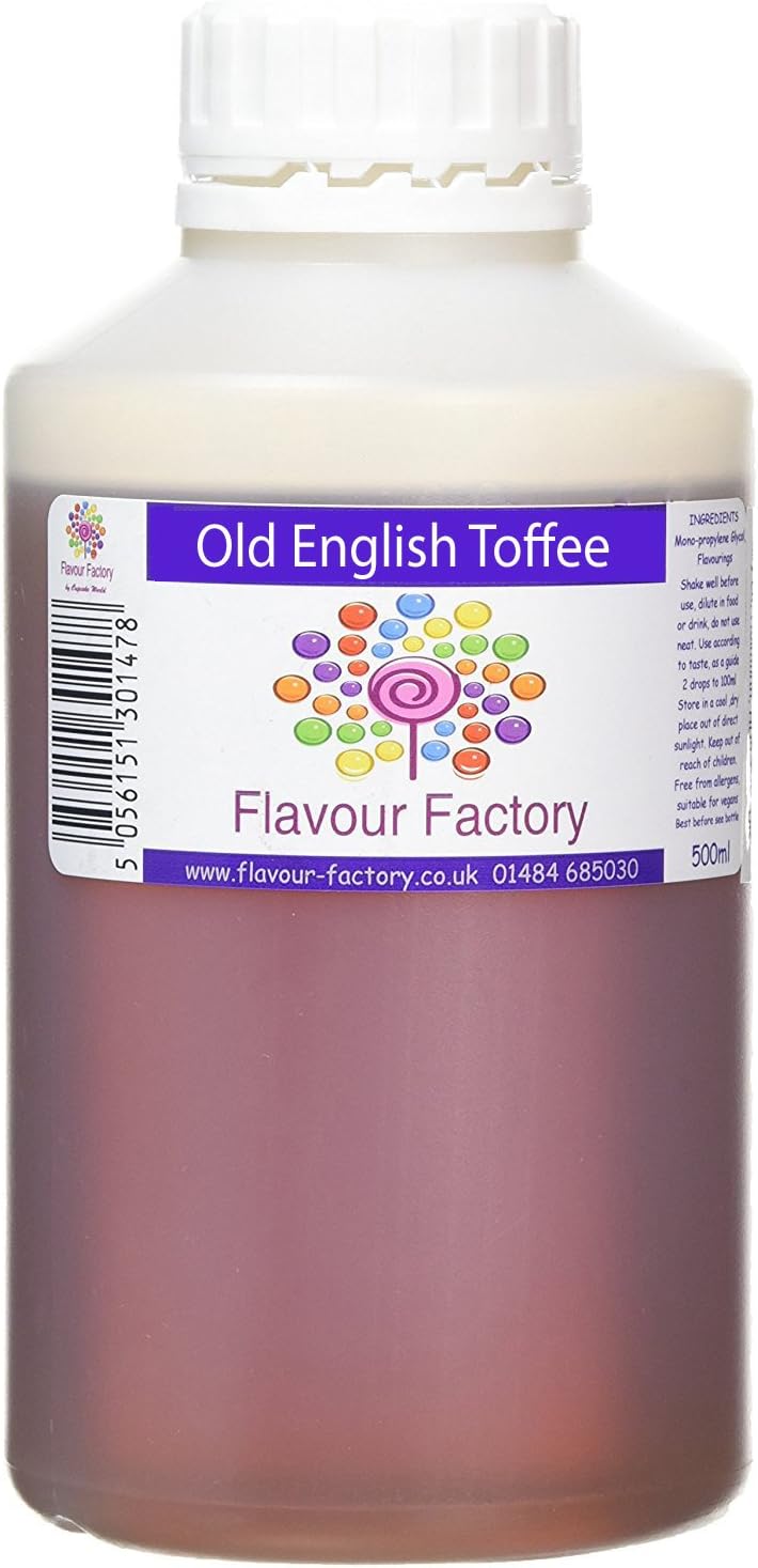 Flavour Factory Intense Food Flavouring Old English Toffee 500ml