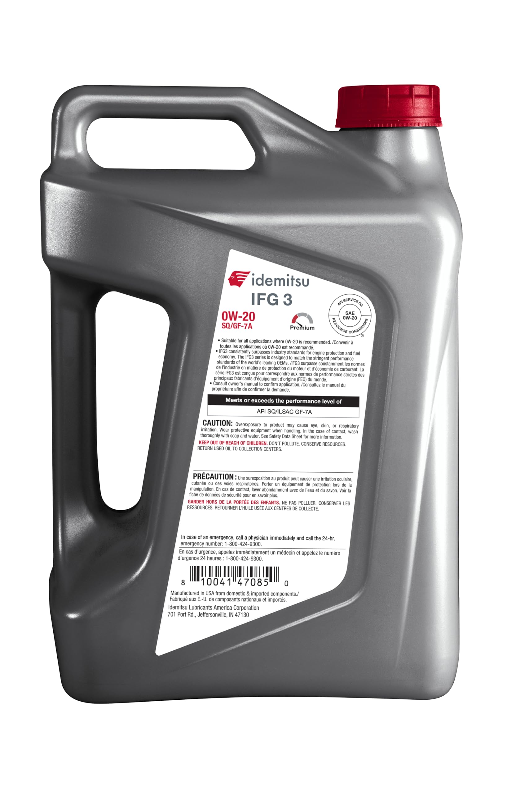 Amazon.com: Idemitsu IFG3 0W-20 SP/GF-7A Full Synthetic Motor Oil