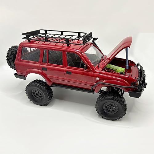 Miniatura 6 de RC Rock Crawler 4x4 RC Truck WPL C54 1/16 RC Crawler RTR Camión de control remoto todoterreno 2.4G todo terreno con dirección proporcional motor