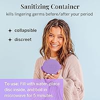 Vista 6 de Kit de discos menstruales Pixie para el cuidado femenino - Los discos Pixie están diseñados para quitarse como los tampones - 100% de silicona