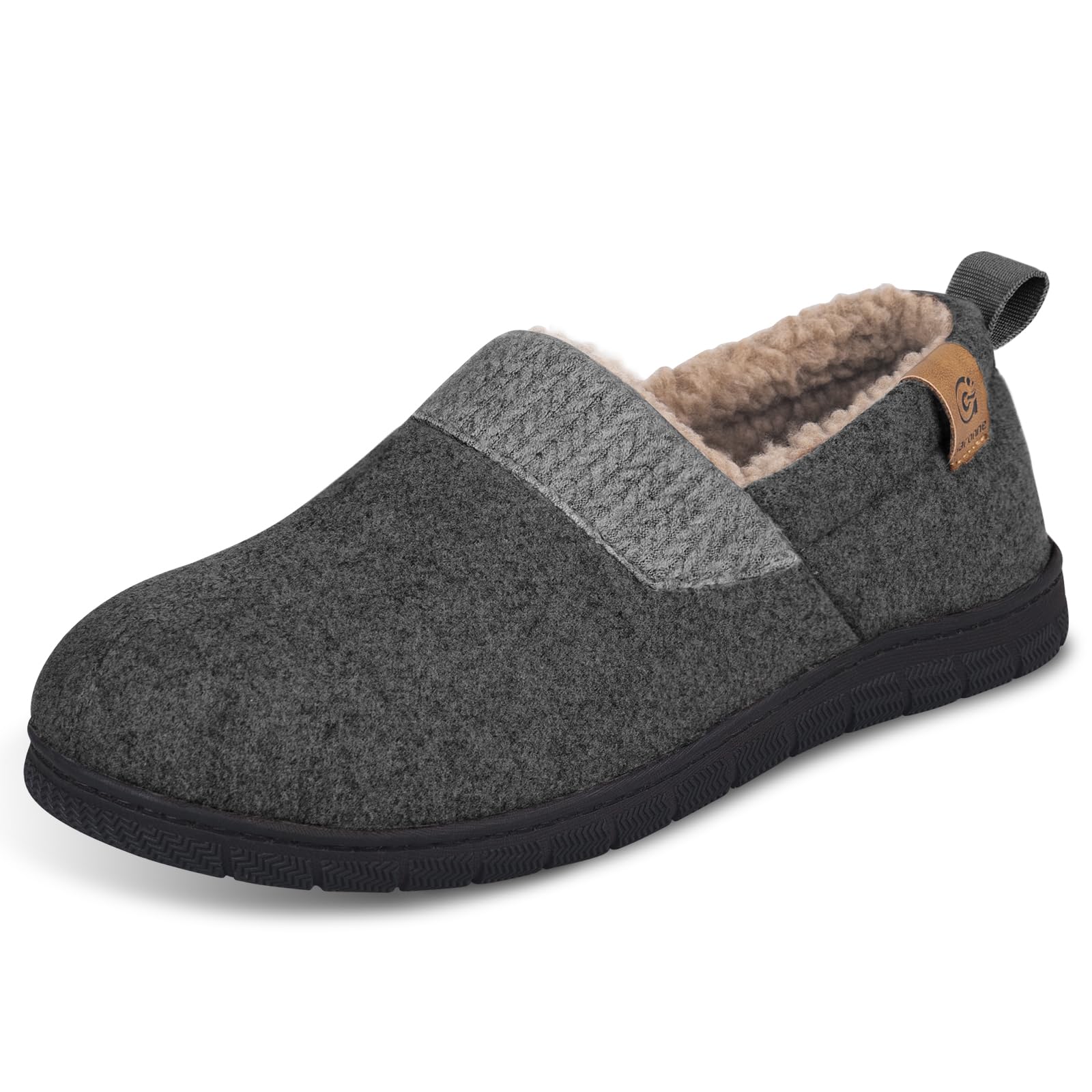 Garonne Women's Memory Foam Slippers for Indoor/Outdoor, Ladies' House Shoes with Nonslip Rubber Sole