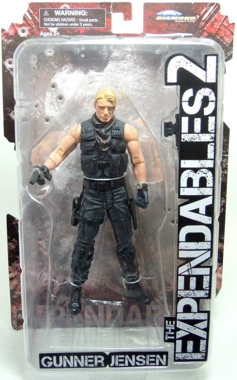 Diamond Select Toys The Expendables 2 Gunner Jensen Action Figure