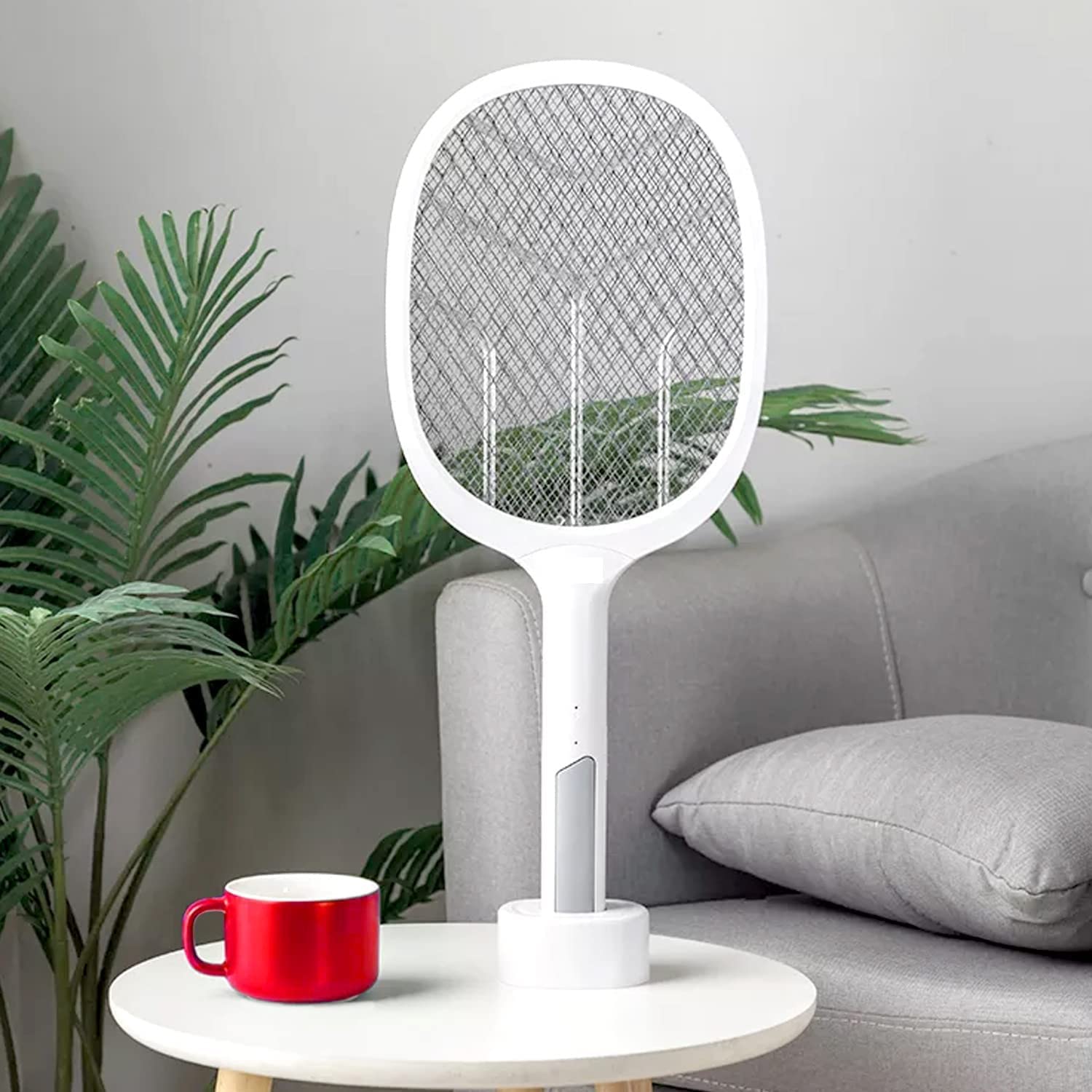 Dhairya Mosquito Racket - Mosquito Killer Racket Rechargeable Handheld Electric Fly Swatter Mosquito Killer Racket Bat with UV Light Lamp Racket, Insect Killer (B0BRSL8L3W) Amazon Price History, Amazon Price Tracker