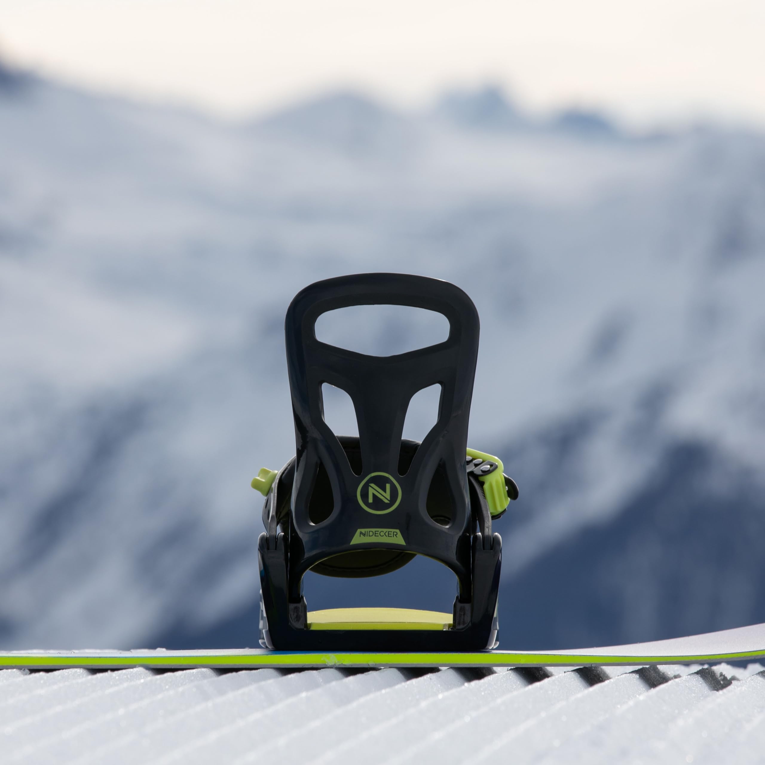 Nidecker Magic Fixations de Snowboard Scamp - Fixations Soft-Flex pour Jeunes avec ajustements sans Outil