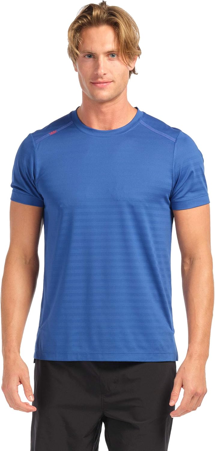 Amazon.com: Rhone Swift Short Sleeve | Workout Shirts for Men with Anti ...