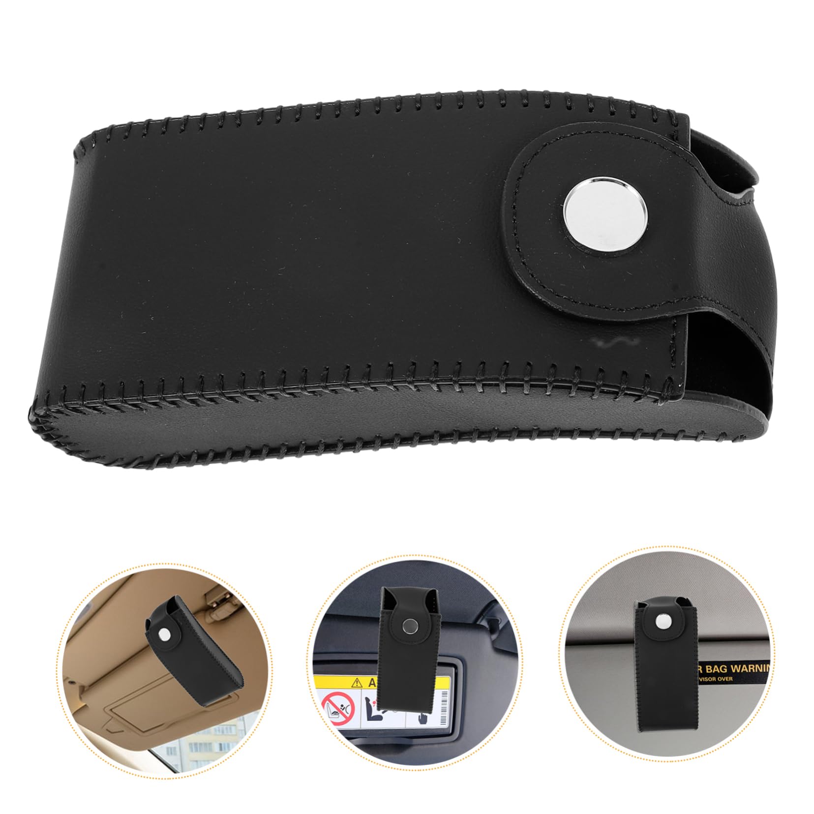 Mobestech 3 Sztuk Etui Na Okulary Samochodowe Okulary Uchwyt Samochodowy Okulary Przeciwsłoneczne Uchwyt Samochodowy Uchwyt Na Okulary Przeciwsłoneczne Do Samochodu Daszek Uchwyt Na Okulary