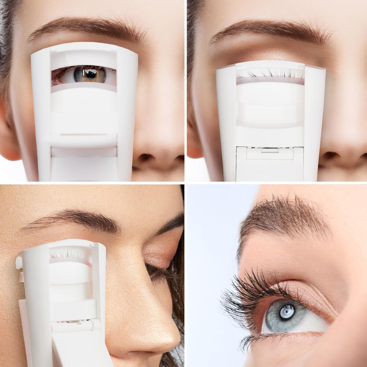 Rio Wow LASH PRO Heated Eyelash Curler, LED Display, Rechargeable, 3 Temperature Modes, Smart Silicone Heating Pads - Image 2