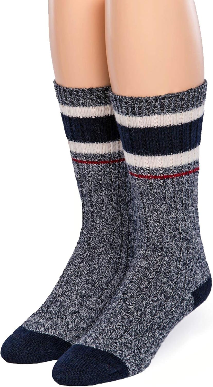 WARRIOR ALPACA SOCKS - Unisex Base Camp Alpaca Wool Hiking Socks for Men & Women