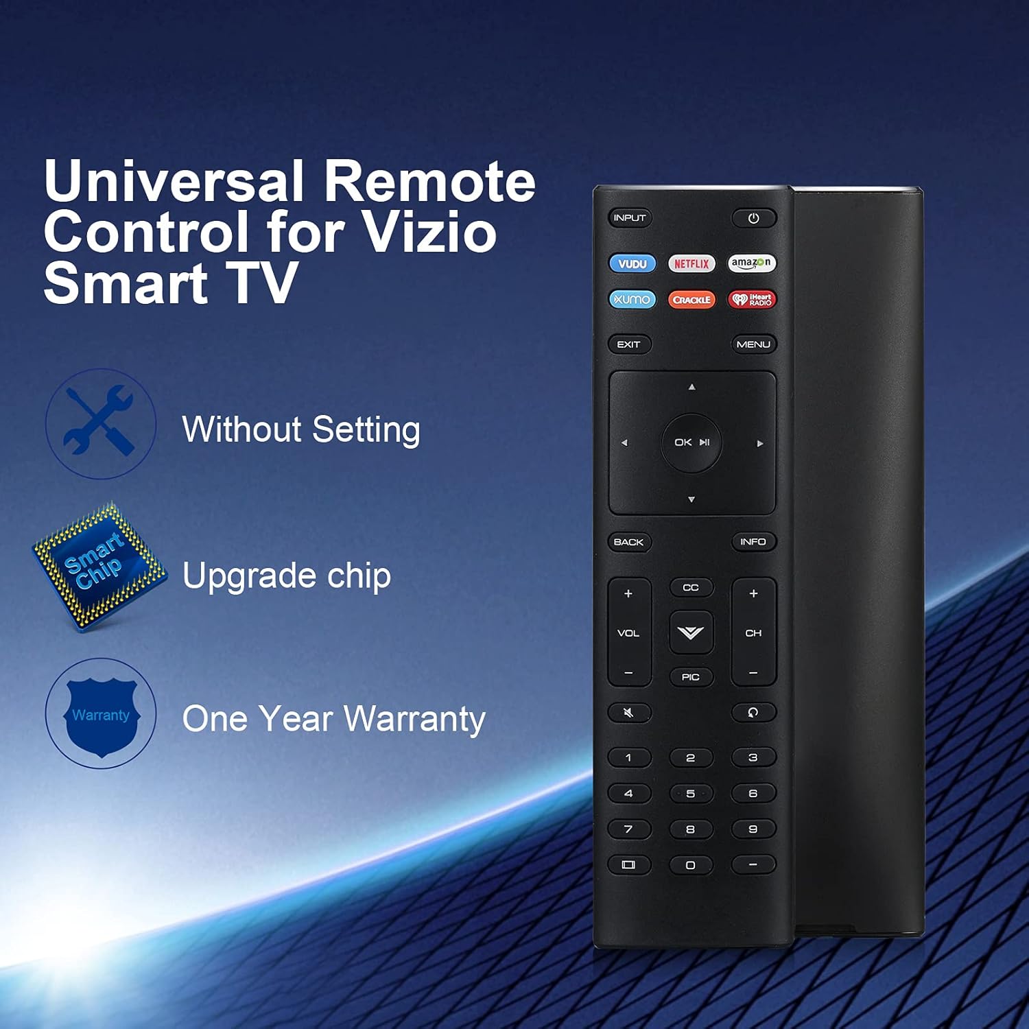 Limited XRT136 Universal Replacement Remote Control Compatible with All Vizio Smart TV Include D-Series M-Series P-Series V-Series Discount XRT136 Universal Replacement Remote Control Compatible with All Vizio Smart TV Include D-Series M-Series P-Series V-Series
