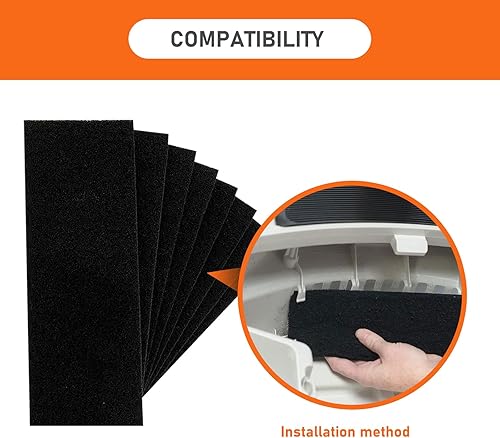 Miniatura 3 de 100 revestimientos para cajones de basura compatibles con todos los modelos de robot de basura revestimientos de repuesto de 9 a 11 galones