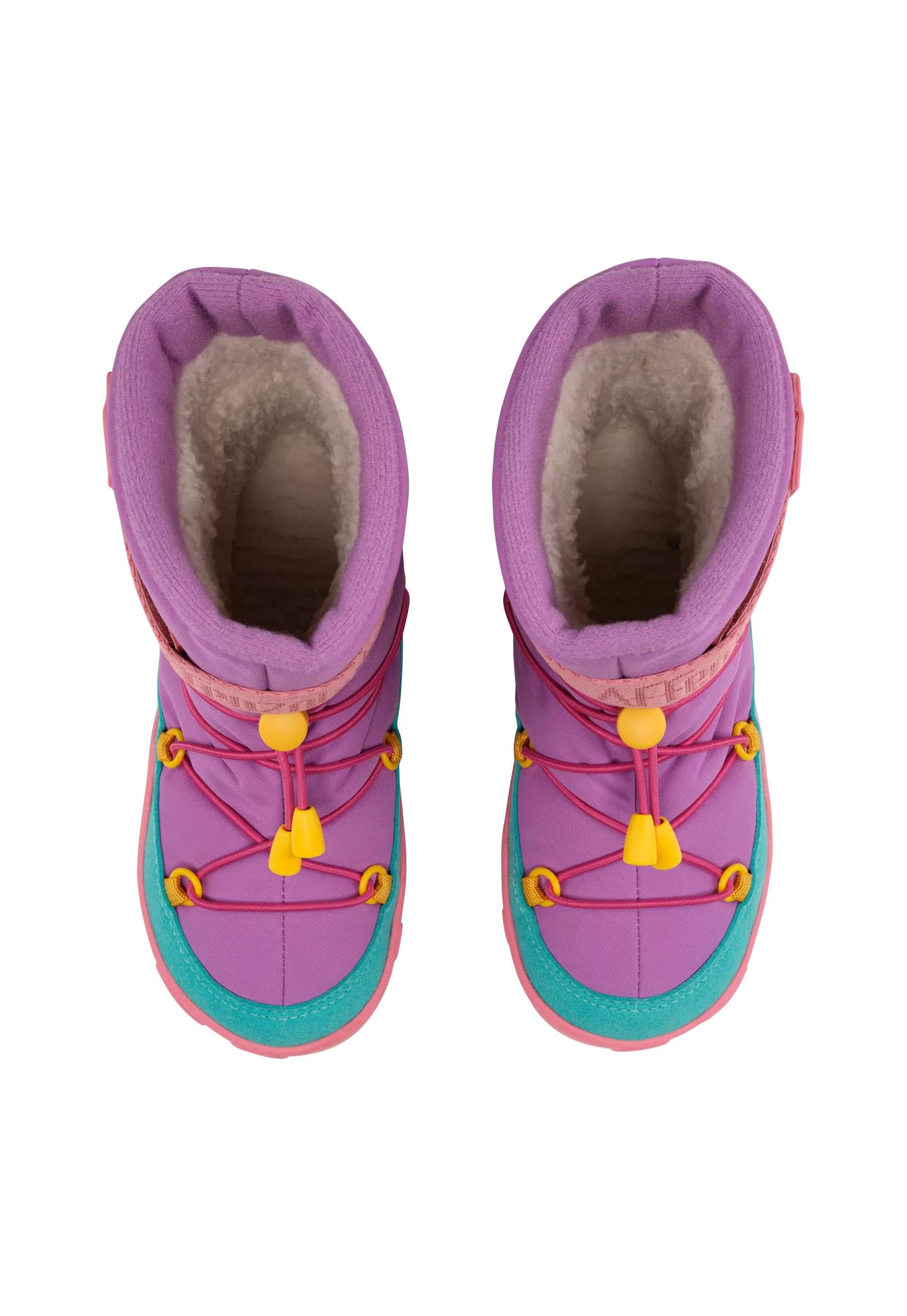 Affenzahn Buty śniegowe Vegan Snowy – buty dziecięce dla chłopców i dziewczynek rozmiar 21-32, wodoszczelne i ciepłe z podszewką | Wegańskie, wodoodporne z ciepłą podszewką i zapięciem na rzepy zapewniają komfort i ochronę w chłodne dni