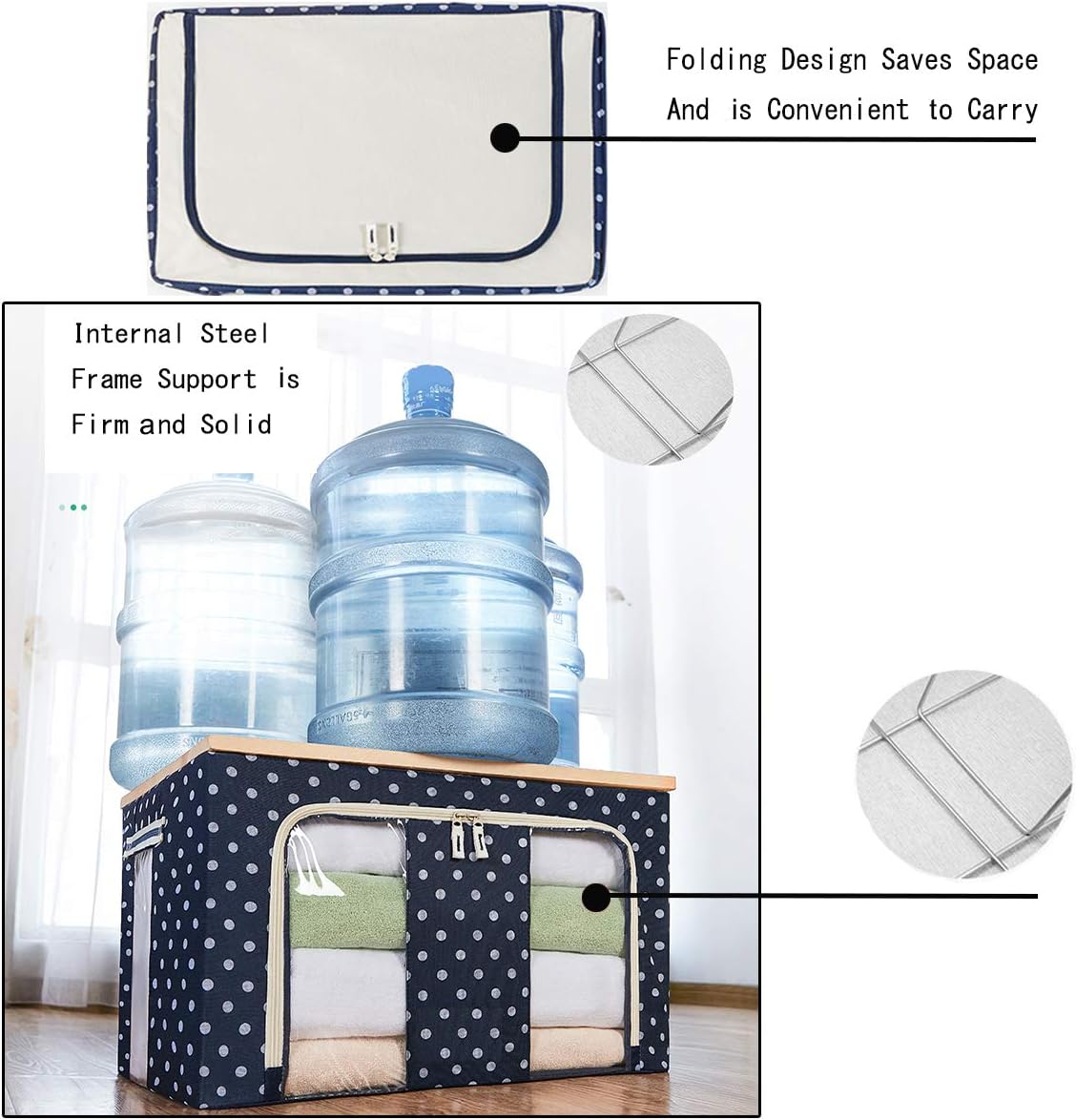 Under-Bed Storage (100L, blue)