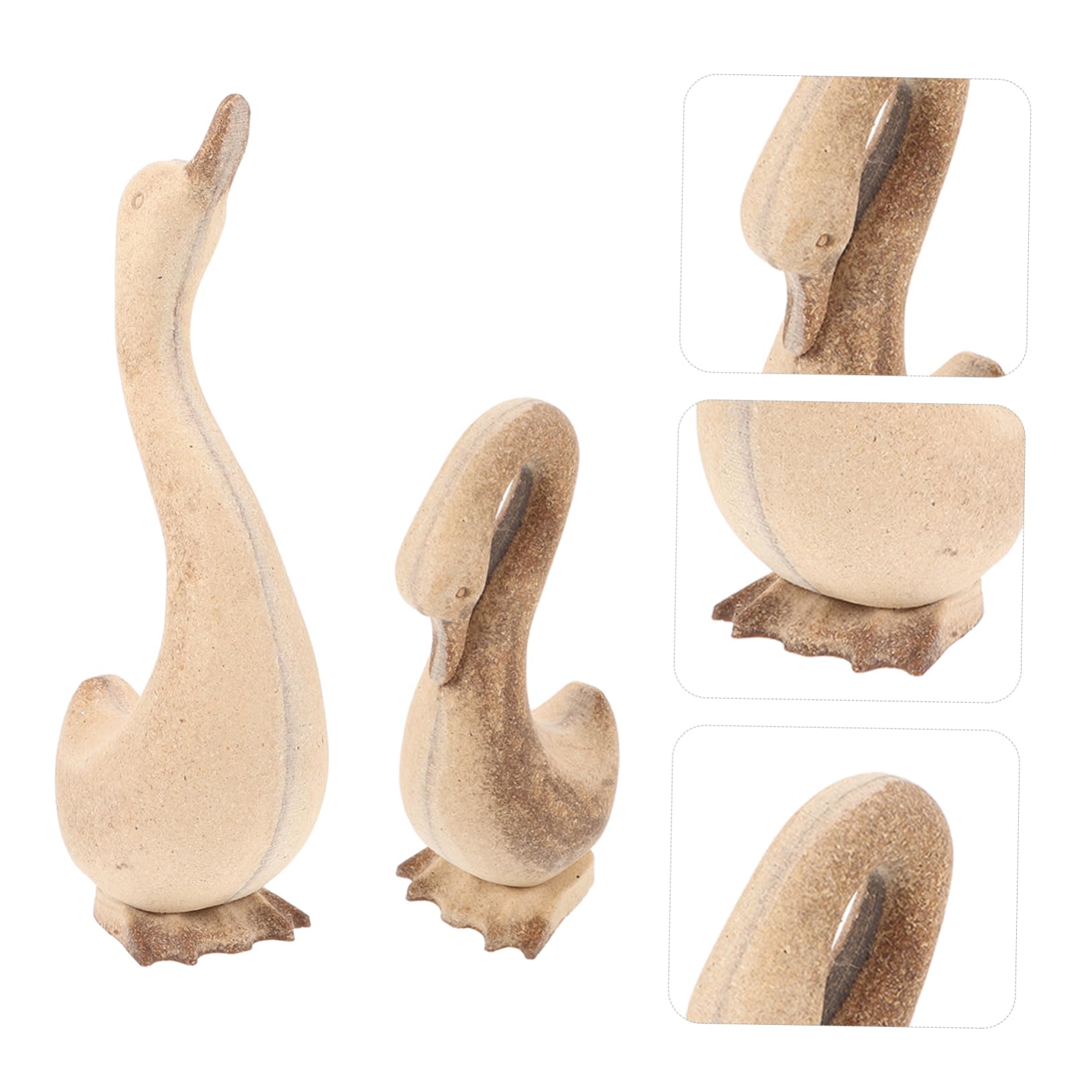 DOITOOL Madera Sin Acabado Para Pintar Y Decorar Material De Manualidades Para Diy Adorno Para Decoración 2 Piezas X 4