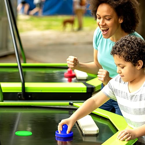 Miniatura 7 de Coopay 12 discos de hockey de aire para el hogar, discos de repuesto pesados de 2.5 pulgadas para mesas de juego, accesorios de equipo, 0.42oz