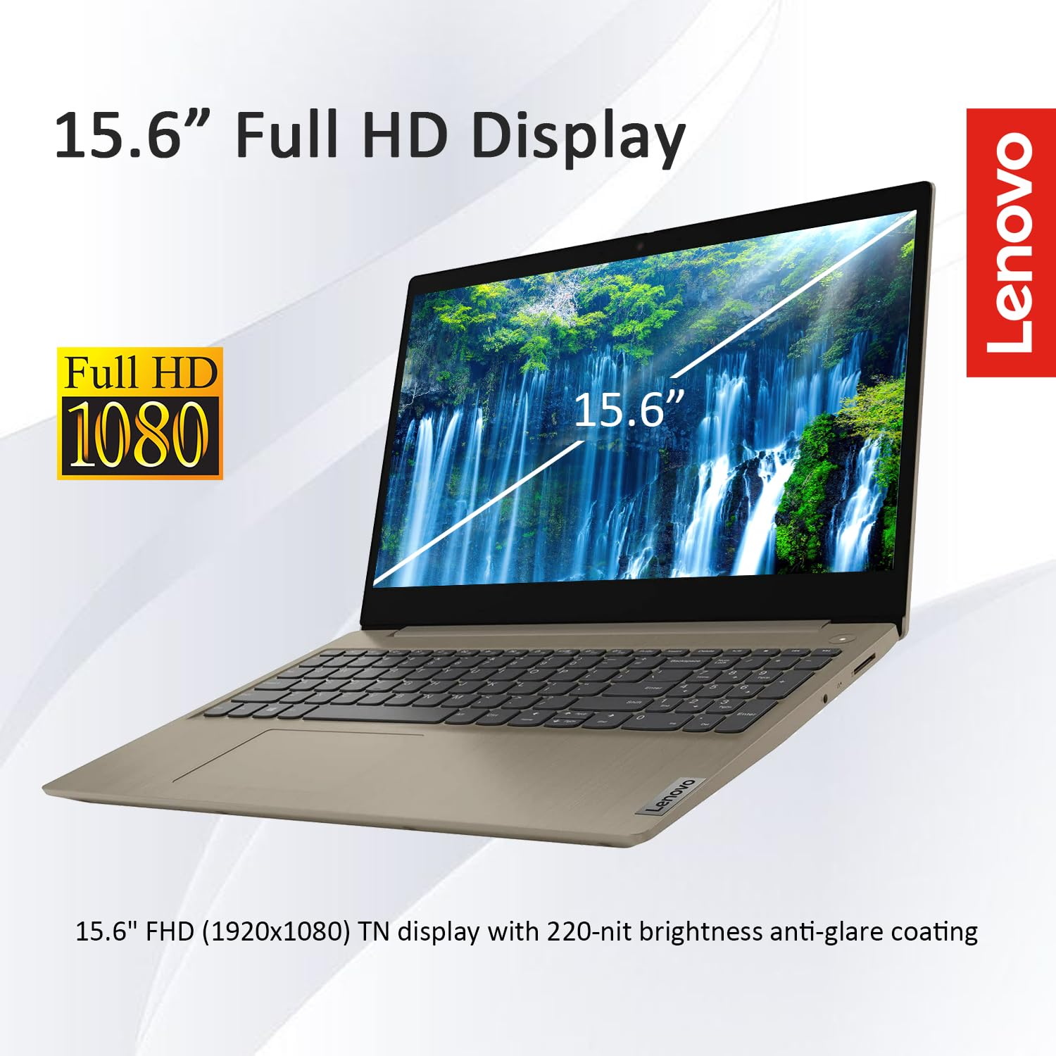 Lenovo Ideapad Business Laptop with Microsoft Office, Intel Dual-Core Processor(Up to 4.1 GHz), 15.6" FHD Display, 36GB RAM, 1TB SSD, SD Card Reader, Windows 11 Pro, Copilot AI-Ready, WOWPC USB