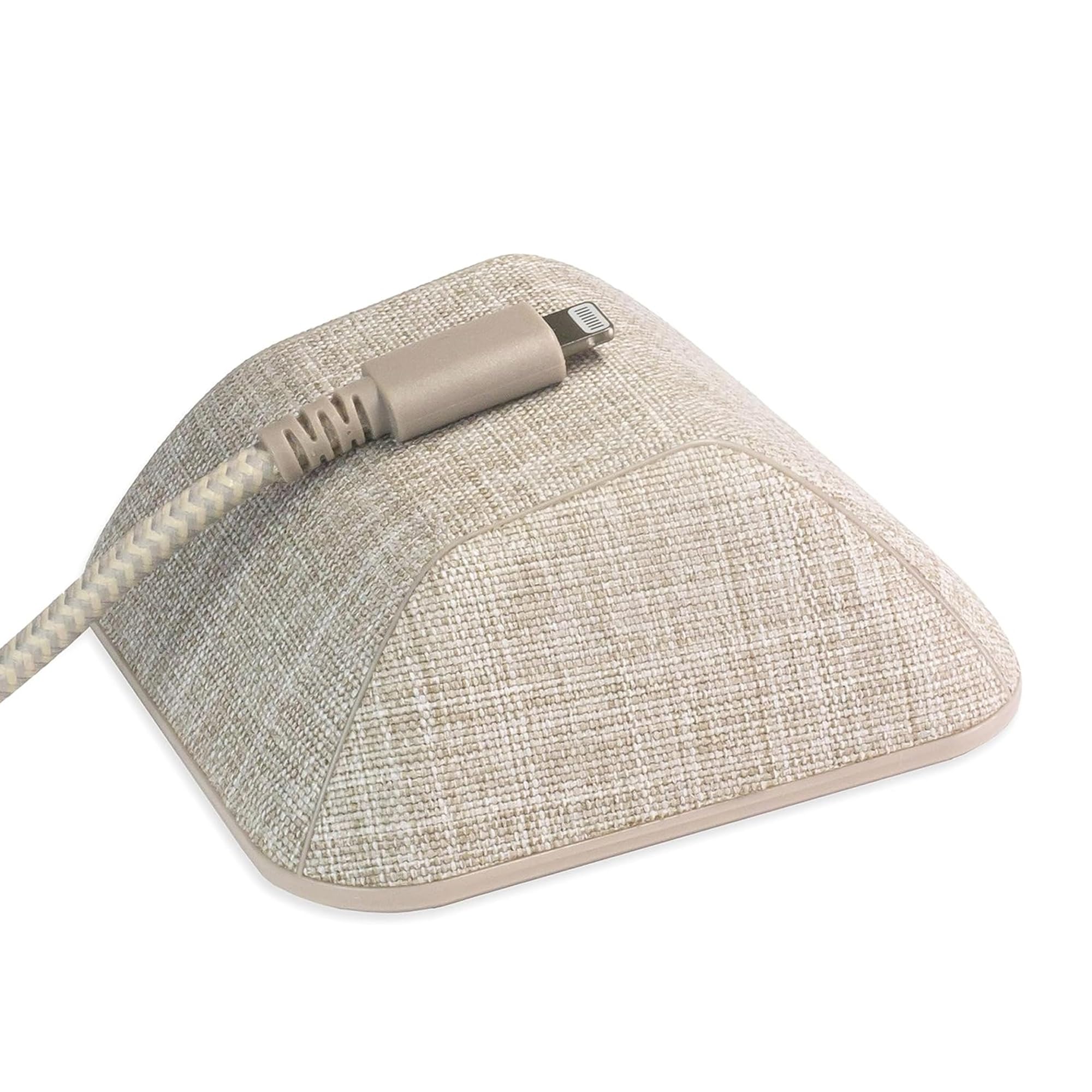 Cable Wrangler - Magnetic Cable Manager & Cord Organizer for Desk or Nightstand - Lightly Toasted Beige