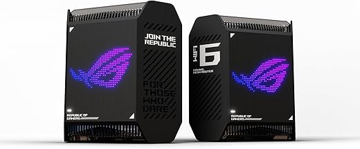 Asus Rog Rapture Gt6 (2Pk) Ax10000 Tri-Band Wifi 6 Gaming Mesh System