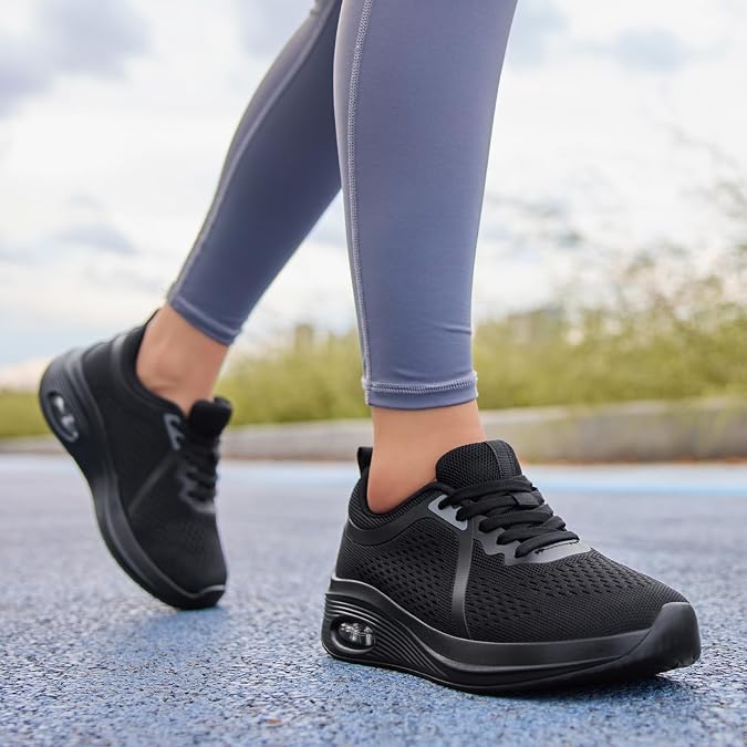 Wide Fit Womens Orthopedic Trainers Lightweight Running Shoes