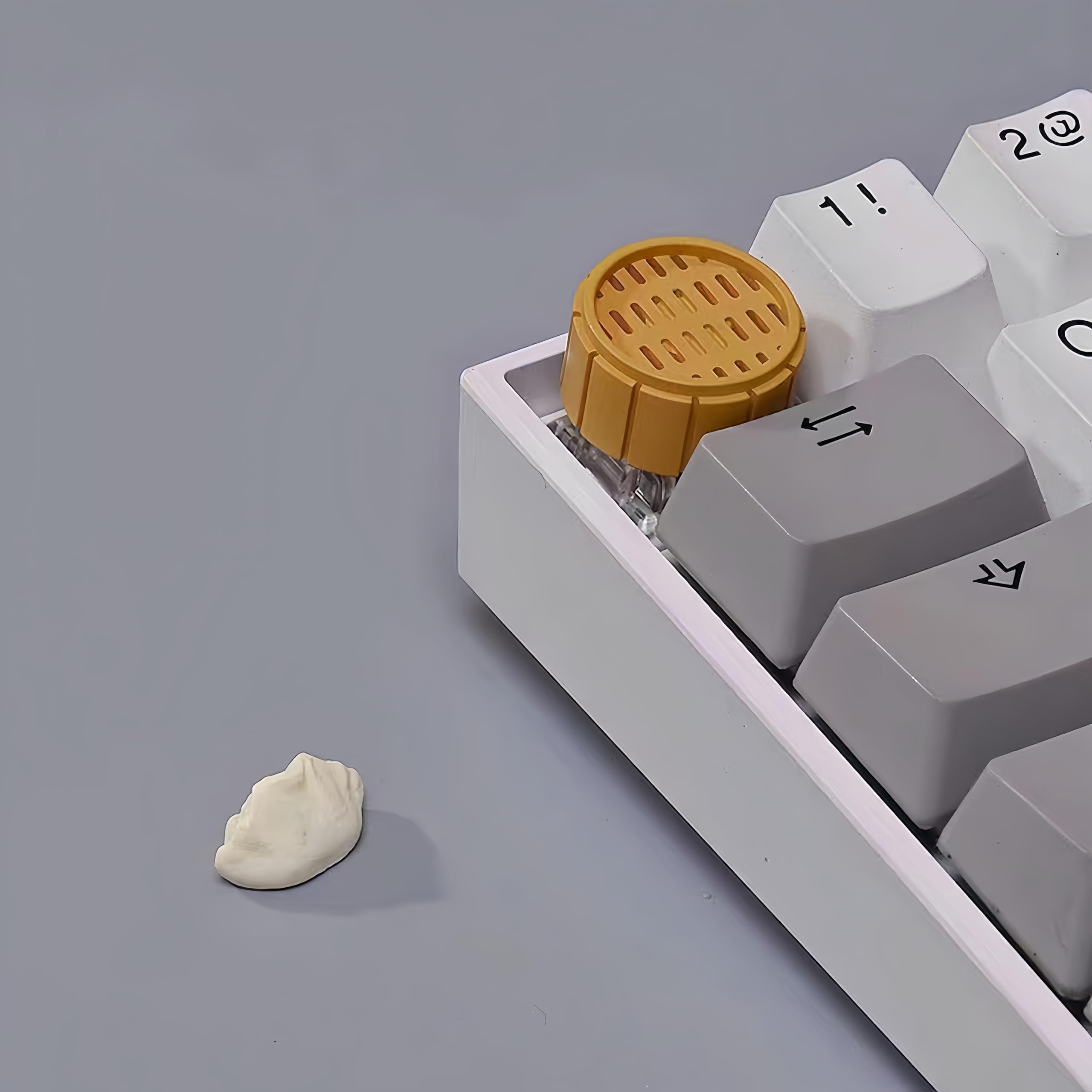 Random Key Cap Designs Snapklik.com : FKZ Cute 3D Steamed-Dumpling Keycap,Custom Shine-Through ...