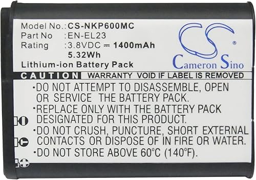 Miniatura 5 de SPANN Reemplazo de batería para Nikon Coolpix P600, Coolpix P610, Coolpix P610s, Coolpix P900, Coolpix P900s, Coolpix S810c, Número de parte: