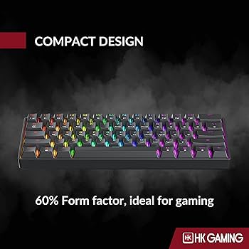 Amazon.com: HK GAMING GK61 SE 60% | Mechanical Gaming