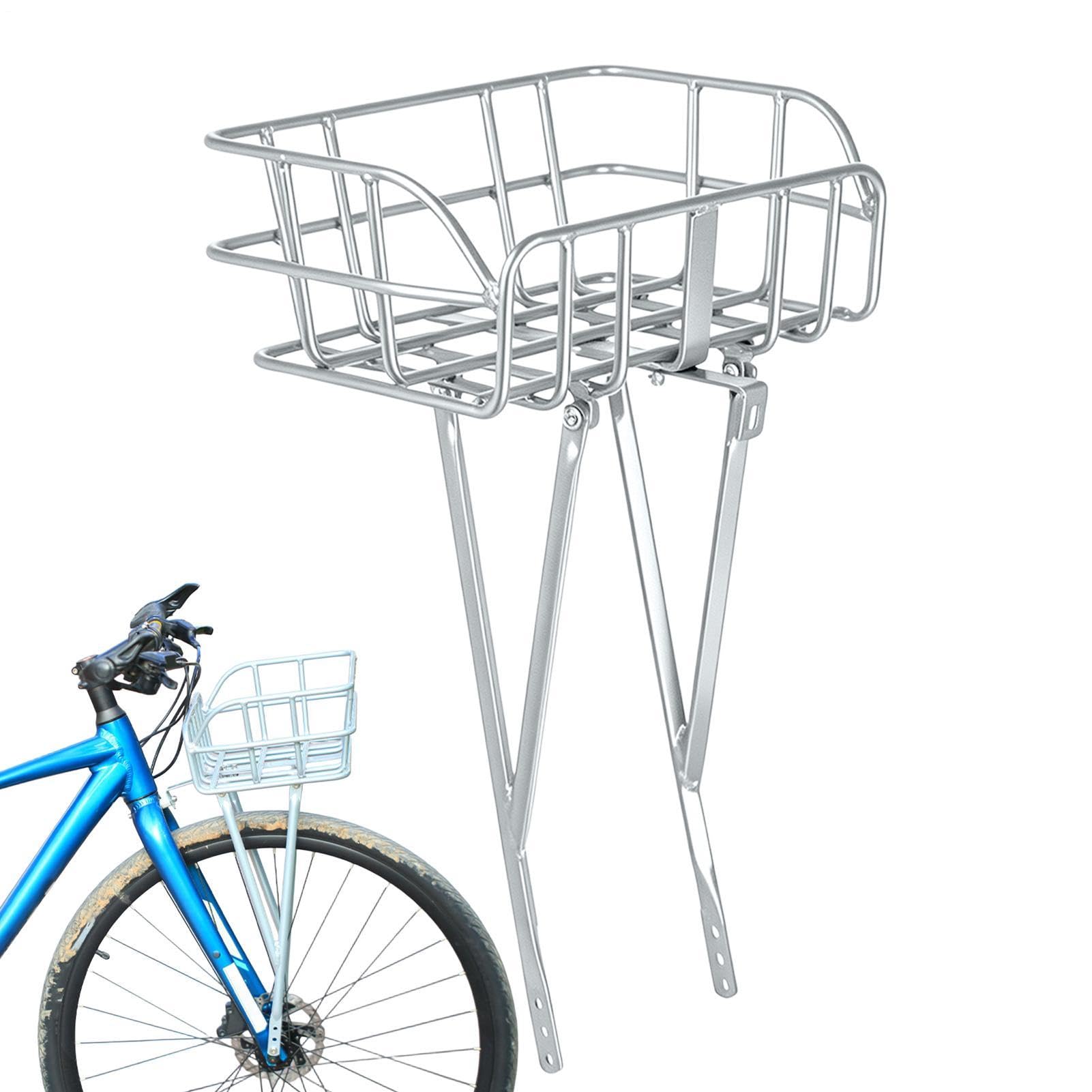 Panier de Vélo Organisateur en Maille Léger et Réglable à Grande Capacité